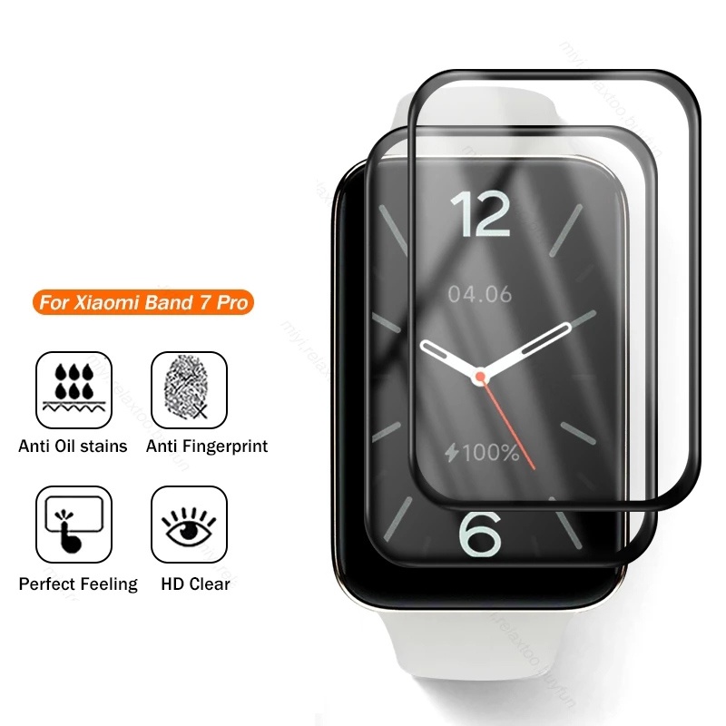 Miếng Dán Bảo Vệ Màn Hình Chống Trầy Xước Cho Đồng Hồ Thông Minh Xiaomi miband 7 pro