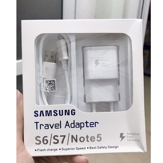 [SIÊU SALE] Bộ Sạc SAMSUNG Note 5 _ Cho Samsung S6-S7-Note5 _ Sạc Cao Cấp _ Sạc Nhanh Bền Máy