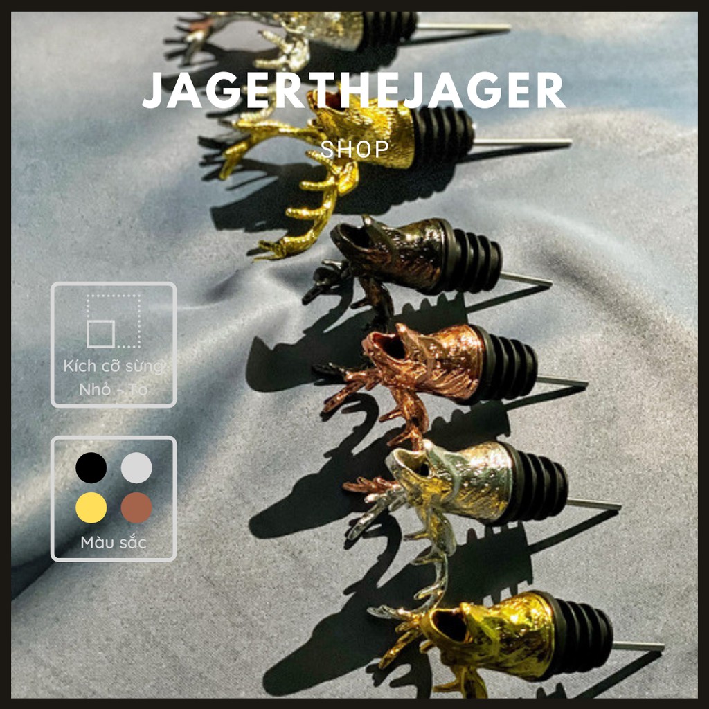 Vòi rót rượu đầu hươu Jagermeister | Jager