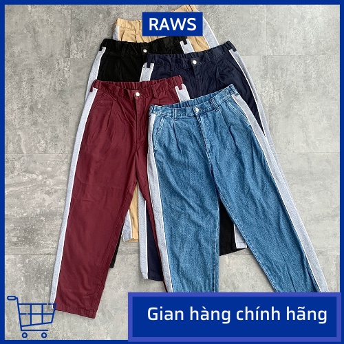 [RAWS] Quần vải thô EDWIN Overfit ống rộng Nhật Bản chính hãng