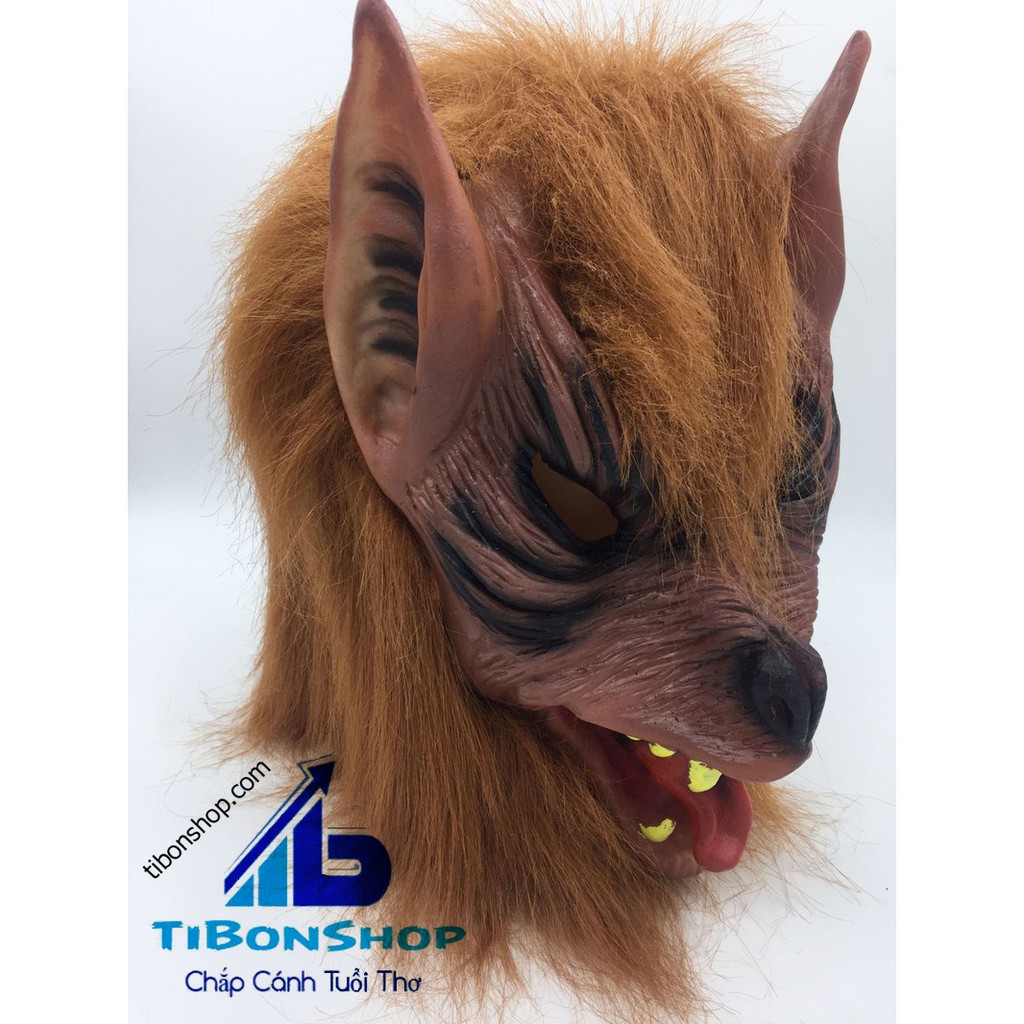Mặt Nạ hóa trang Halloween-Mặt Nạ Người sói Kinh Di