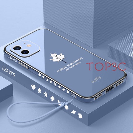Ốp lưng iPhone 11 ốp lưng iPhone 12 Ốp Điện Thoại Hình Lá Phong Cho iphone 11 13 pro max 12 pro max 11 pro max FY