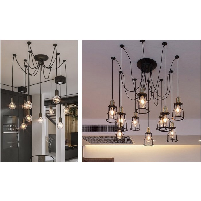 Bóng Đèn Led Edison A60 6W Đui E27 Ánh Sáng Cổ Điển, Bóng Đèn Tròn Trang Trí Shop HL Lighitng