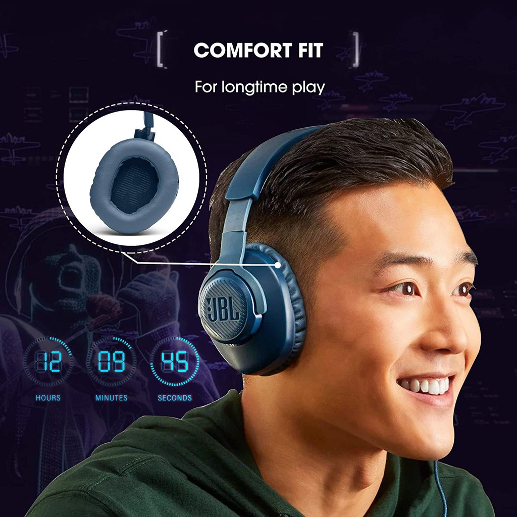 TAI NGHE GAMING JBL QUANTUM 100 - BẢO HÀNH CHÍNH HÃNG 06 THÁNG