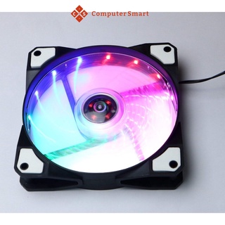 [Freeship] Fan Led 33 Bóng Đèn Led cỡ 12cm Tản Nhiệt Cho Case Máy Tính, Lung Linh huyền ảo