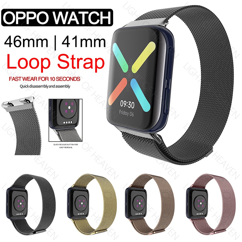 Dây đeo từ tính thay thế cho đồng hồ Oppo 46mm 41mm