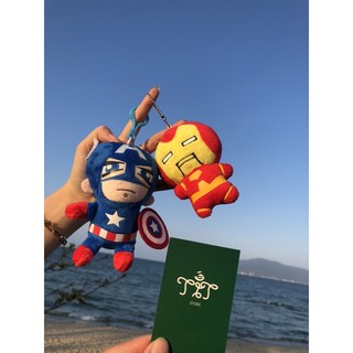 Móc khoá siêu nhân marvel (có sẵn, hình thật)