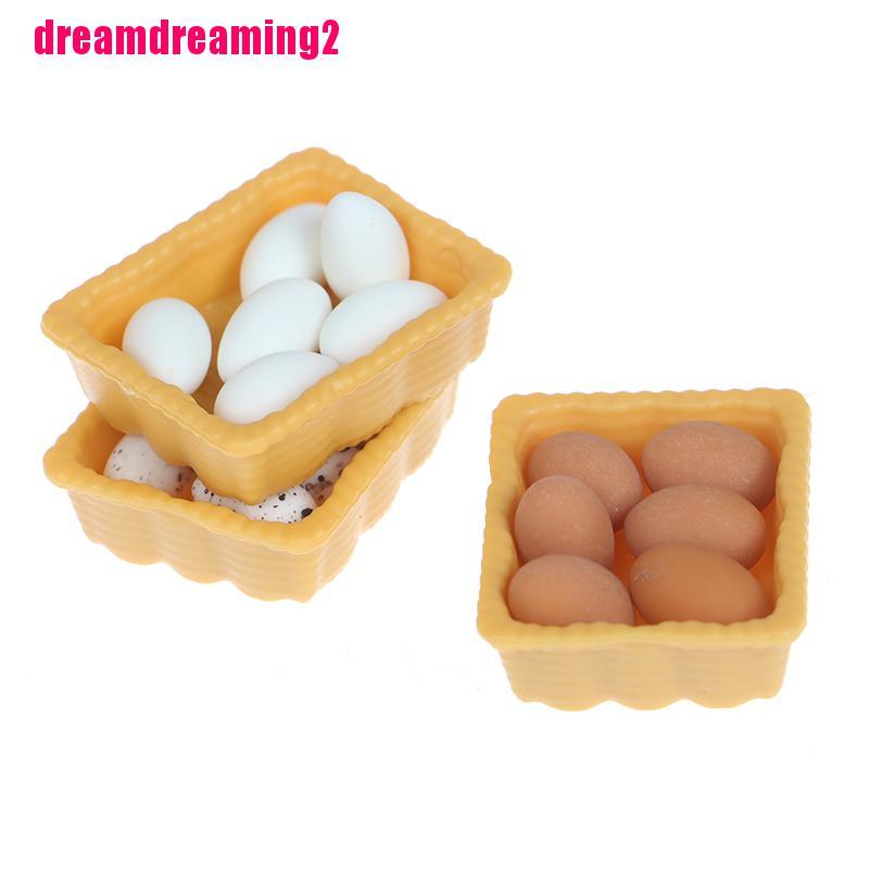 Mô Hình Trứng Mini Tỉ Lệ 1: 12 Trang Trí Nhà Búp Bê