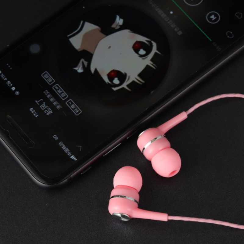 Tai Nghe In-Ear Có Dây Dài 1.2M S12 Chống Ồn / Cắm 3.5mm Cho Điện Thoại/Máy Tính Bảng/Laptop
