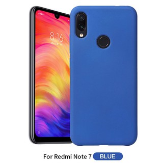 Shockproof flexible silicone phone cover for Xiaomi Redmi Note 7 / Note 6 / Note 6 Pro / Note 5 / Note 5 Pro