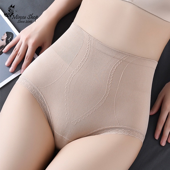 Quần lót nữ cotton CẠP CAO - NÂNG MÔNG - GEN BỤNG co giãn 4 chiều tạo form đẹp, kháng khuẩn Minxu shop 2003
