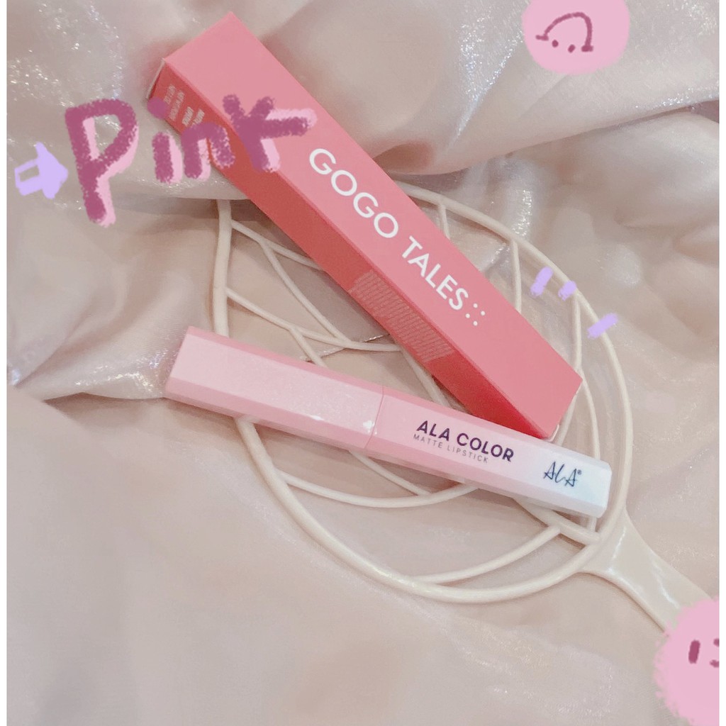 Son kem lì Ala Gogo Tales  Hồng sữa nội địa siêu cưng lâu trôi sỉ Kang | BigBuy360 - bigbuy360.vn