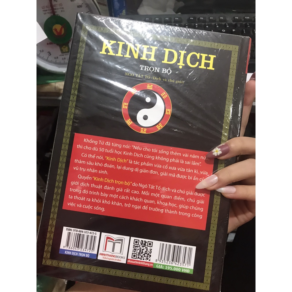 Sách - Kinh dịch trọn bộ ( Ngô Tất Tố ) ( Minh Thắng )