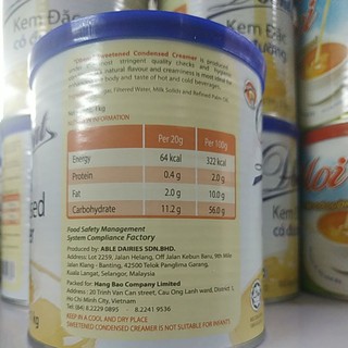 Kem đặc có đường Đbent 1kg