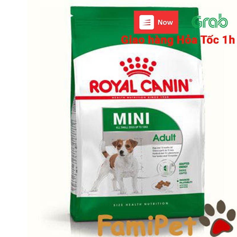 Thức Ăn Khô Cho Chó Trưởng Thành Giống Nhỏ Túi 2kg - Royal Canin Mini Adult