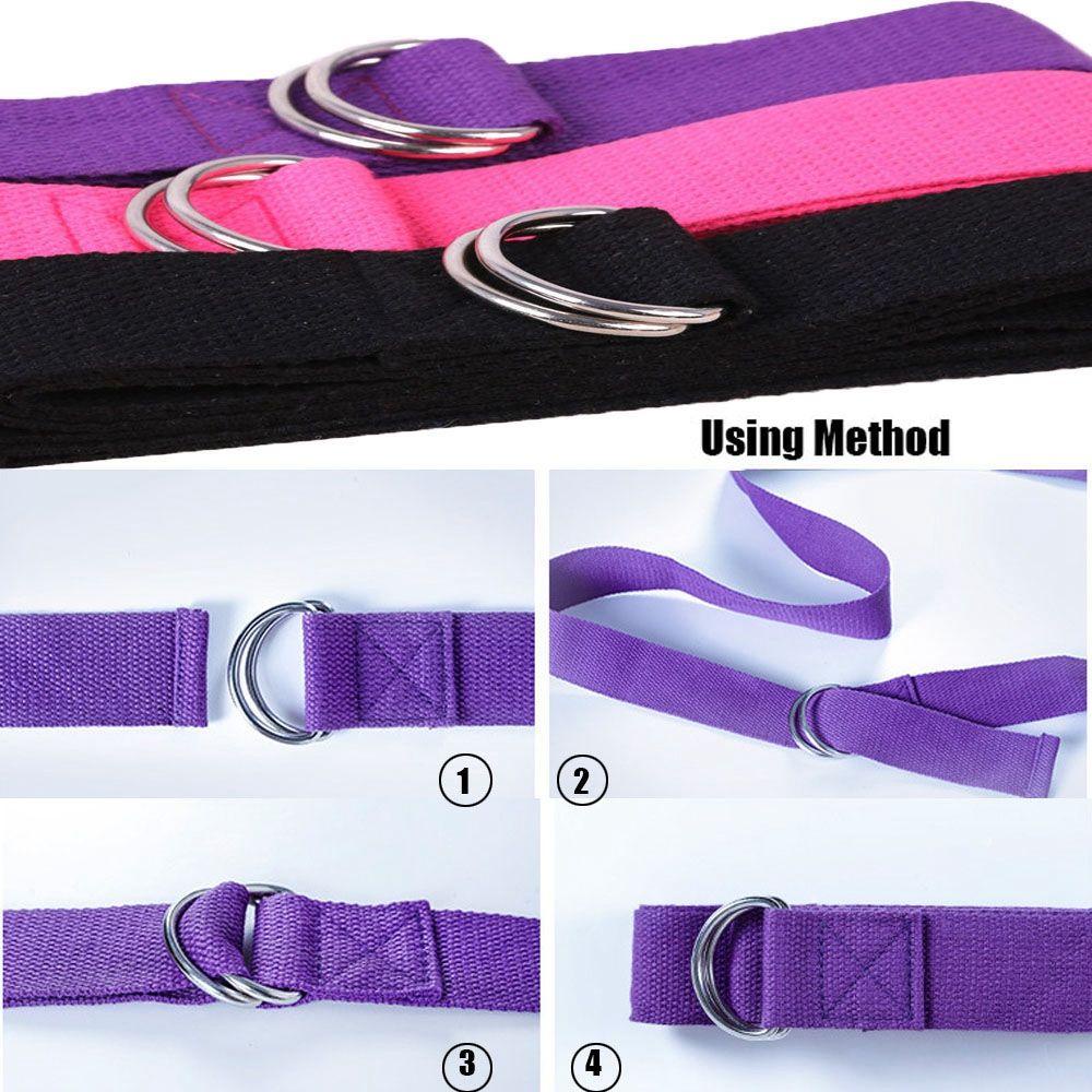 WTTLE 1 Dây Đai Kháng Lực Co Giãn Hỗ Trợ Luyện Tập Yoga / Gym Dành Cho Nữ