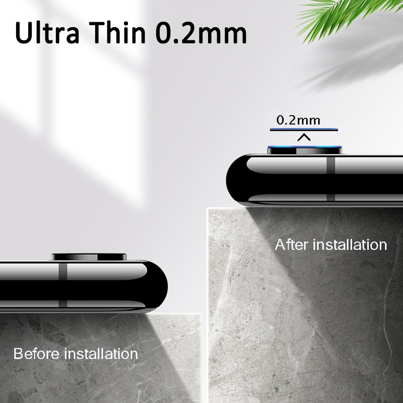 Set 5 kính cường lực bảo vệ camera sau chống trầy cho for iphone X / for iphone 8 Plus/ for iphone 7 Plus / for iphone 8 / for iphone 7