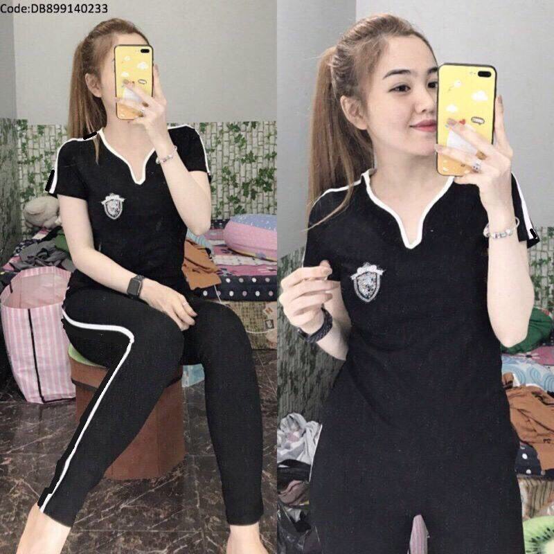 SET BỘ THUN NỮ THỜI TRANG 3 SIZE 43-65KG TÙY CHIỀU CAO KHÁC NHAU