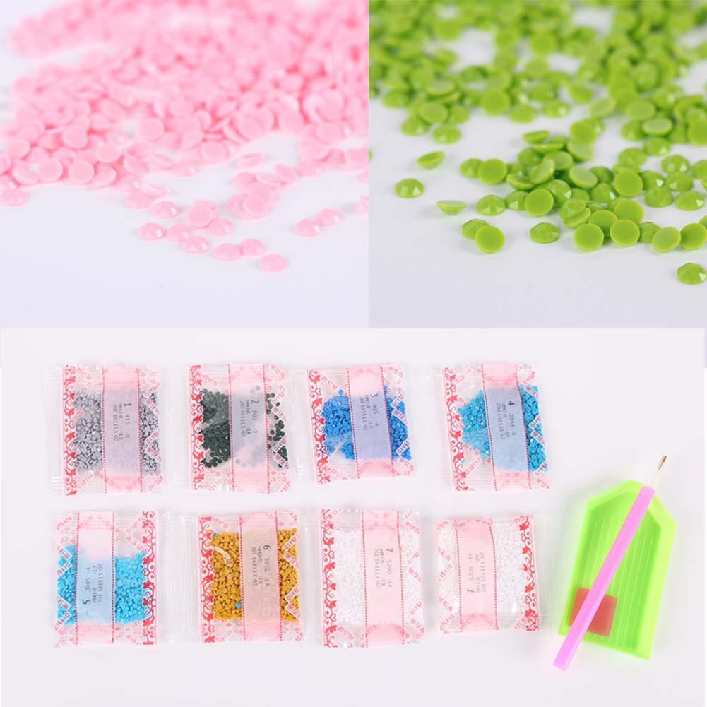 Bộ tranh đính đá tự làm kiểu dáng cô gái xinh xắn dễ thương 5D | BigBuy360 - bigbuy360.vn