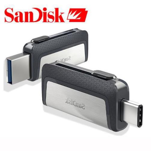 Xả Kho giá sốc USB OTG Sandisk Ultra Dual Type C 3.1 32GB 64GB tốc độ cao 150MB chính hãng