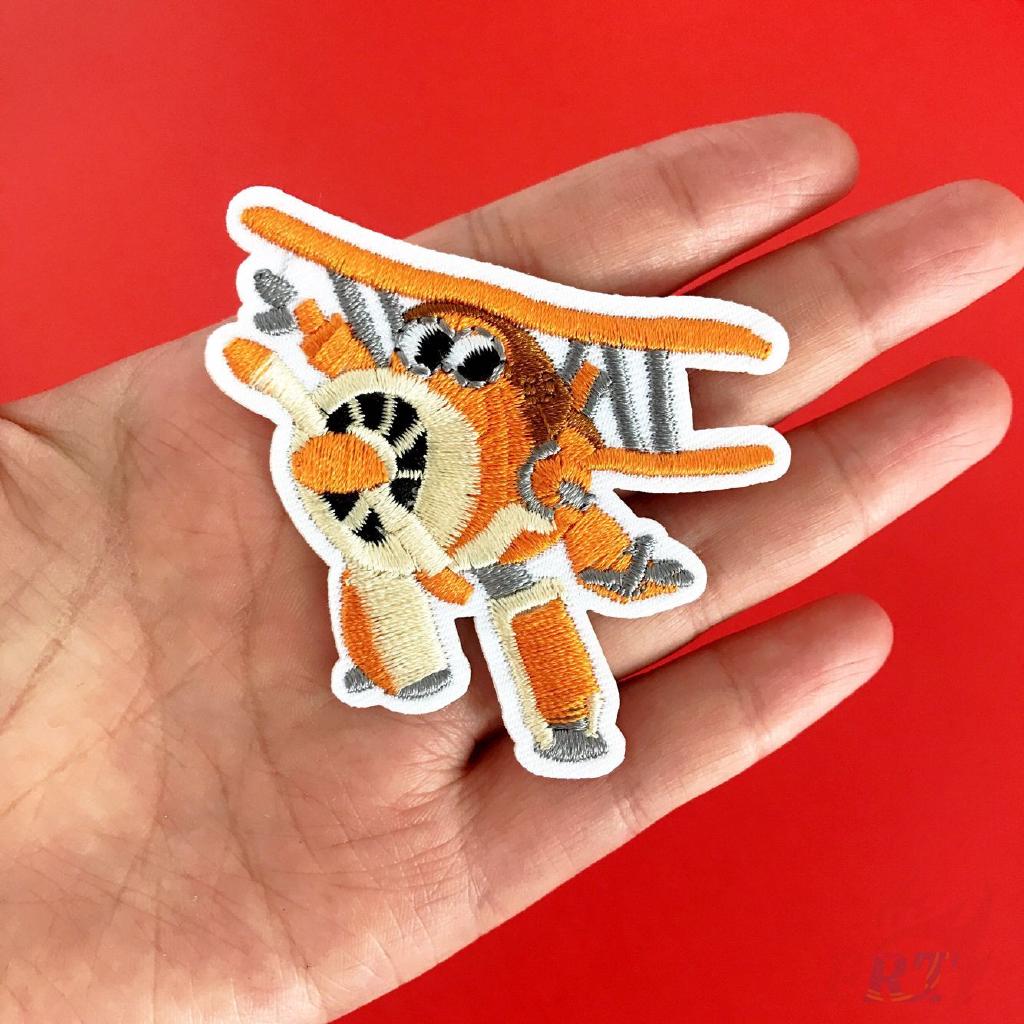 ☸ Cartoon：Super Wings Patch ☸ 1Pc Diy Sew on Iron on Patch