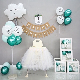 SET trang trí sinh nhật Handmade kiểu Hàn Quốc cực chất [Tặng kèm phụ kiện]