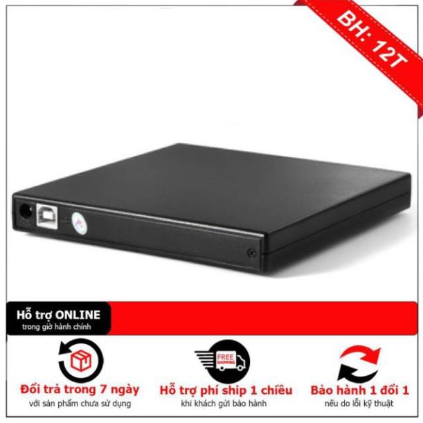 [BH12TH] Ổ DVD/RW + Box gắn ngoài laptop, giao tiếp qua cỏng USB