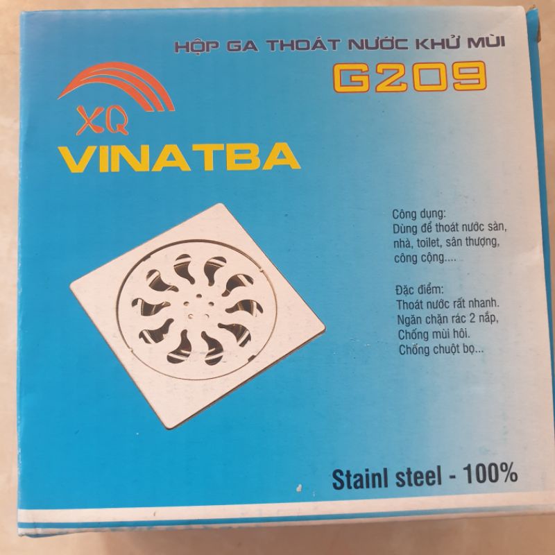 (XẢ) Ga thoát nước khử mùi hôi phi 90 VINATBA.