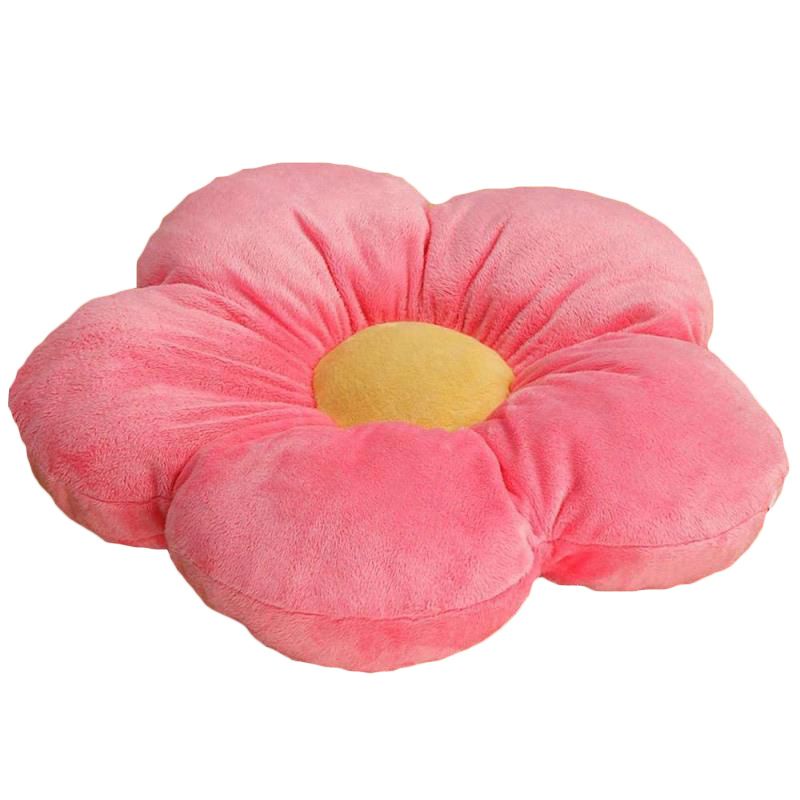 50cm Best Cute Flower Cushion Home Decorative Sofa 6 Petal Cartoon Plush Chair