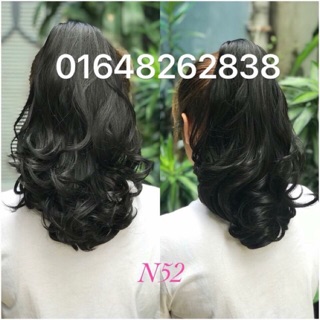 Tóc giả ngoặm❤️ freeship 50k❤️ tóc giả ngoặm ngắn cao cấp