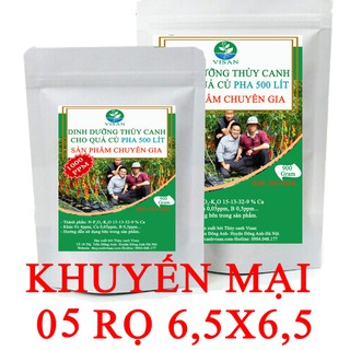 Dung dich thủy canh củ quả 500 LÍT 1000 PPM