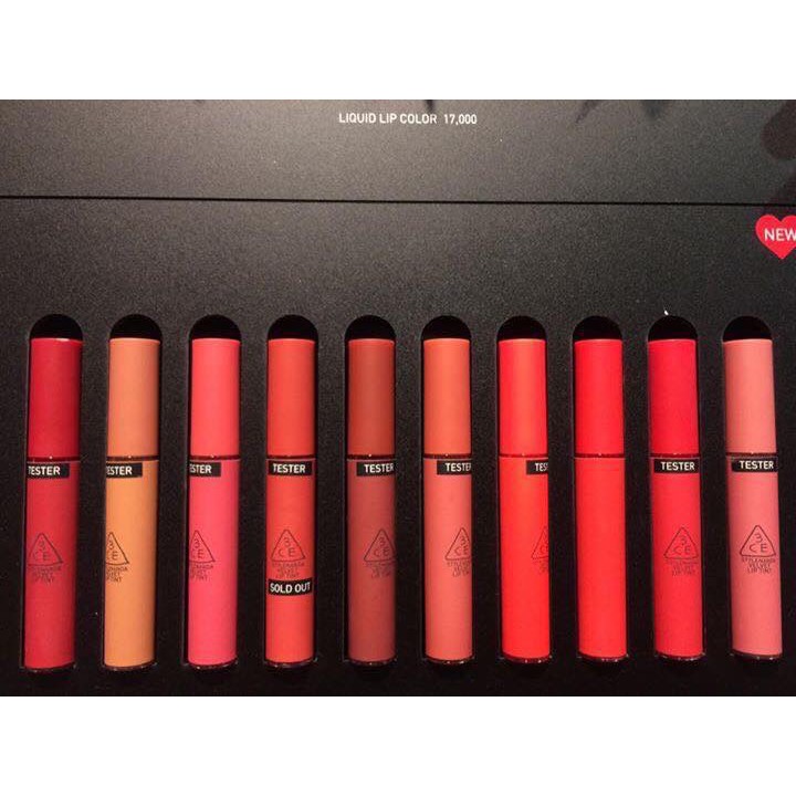 [FULL MÀU] SON 3CE VELVET LIP TINT | BigBuy360 - bigbuy360.vn