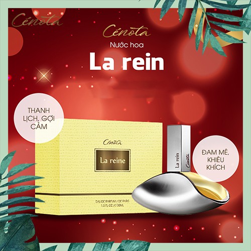 Nước hoa nữ Cenota La Reine, nước hoa nữ quyến rũ, lưu hương lâu 30ml | BigBuy360 - bigbuy360.vn