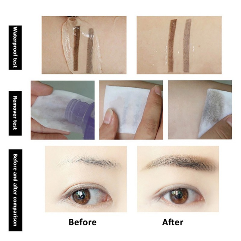 [Hàng mới về] Kem kẻ lông mày NOVO chống nước lâu phai thiết kế tích hợp cọ 3 màu sắc lựa chọn | BigBuy360 - bigbuy360.vn