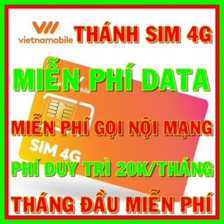 Thánh Sim 4G VietNamobile mới- Miễn phí data