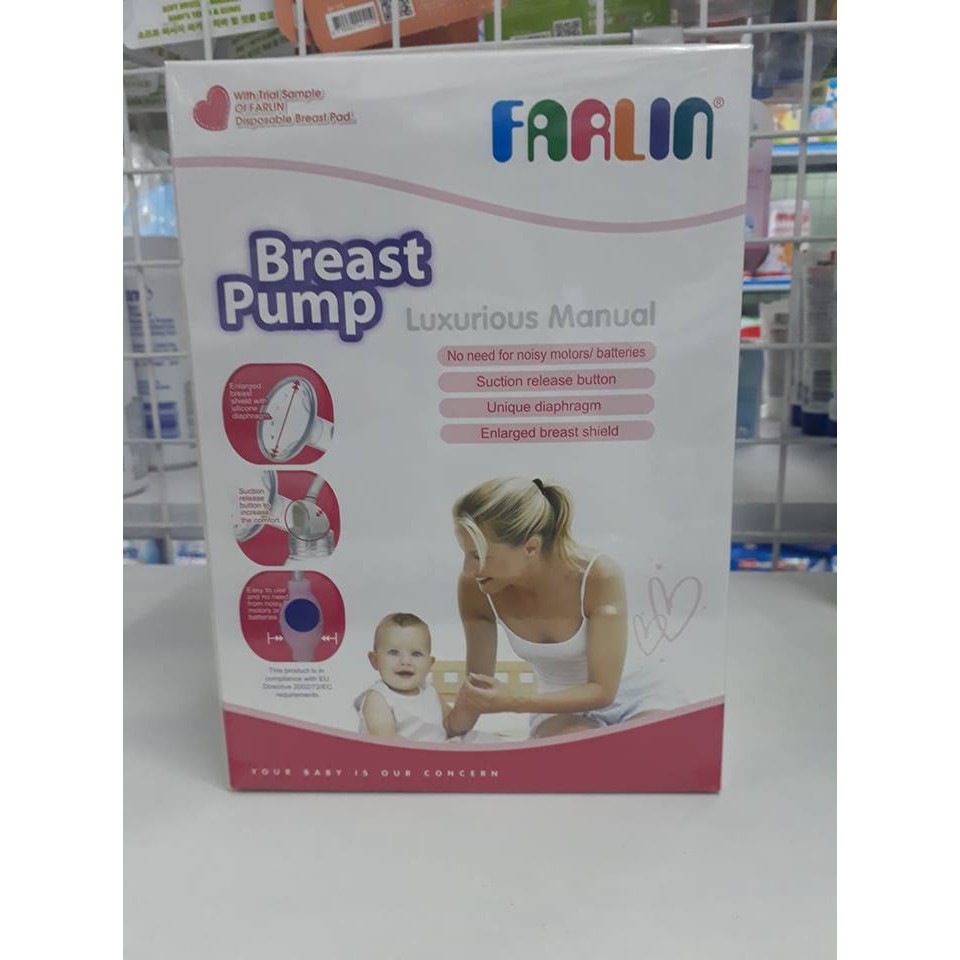 Dụng cụ vắt sữa vô trùng bằng tay Farlin