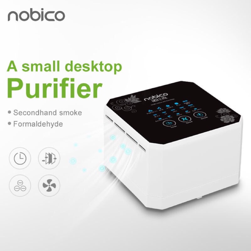 Máy lọc không khí mini Nobico (tặng hết lọc khi mua cả 2 sản phẩm)