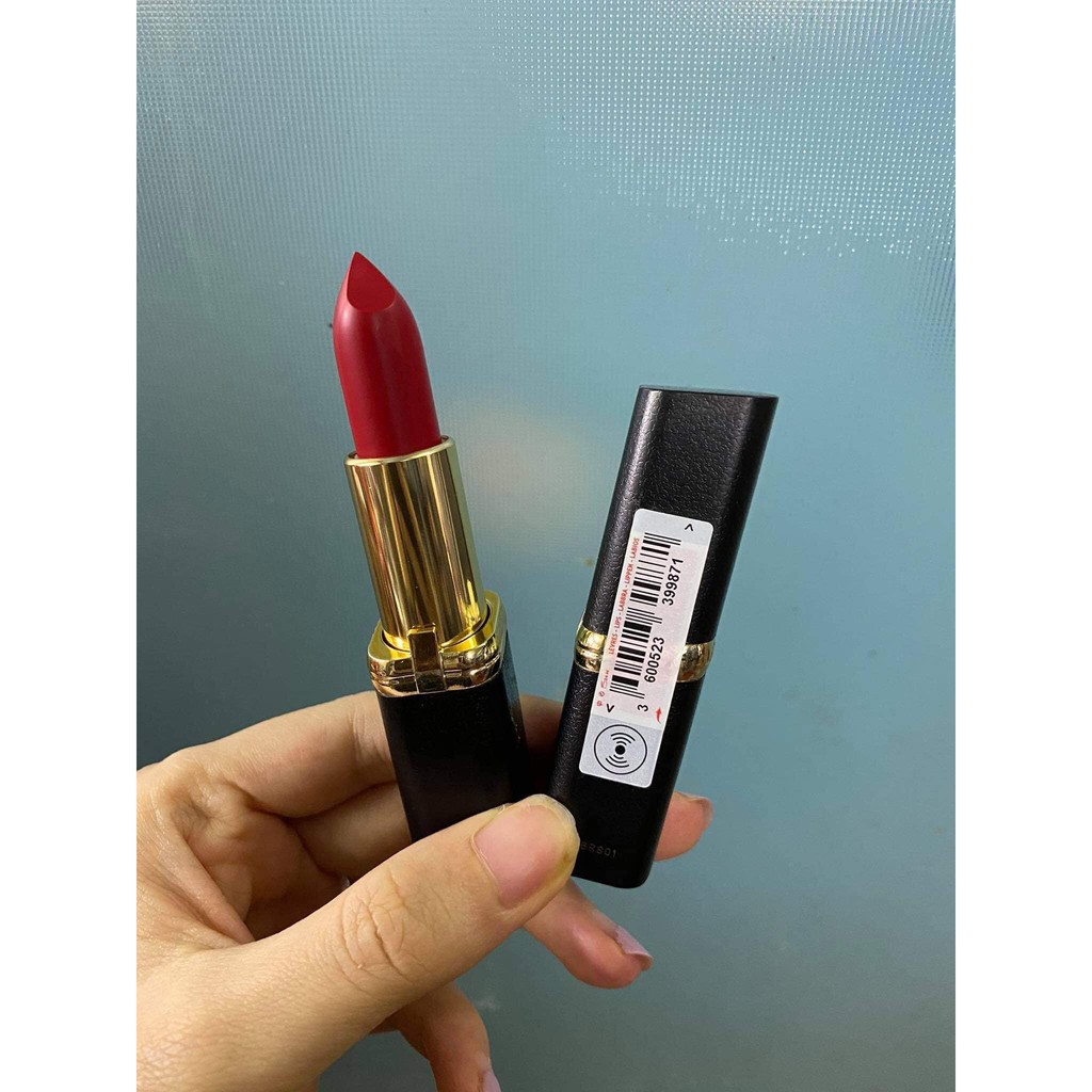 Son môi L'Oréal Paris Lippenstift Color Riche Matte Addiction 346 Paris màu đỏ