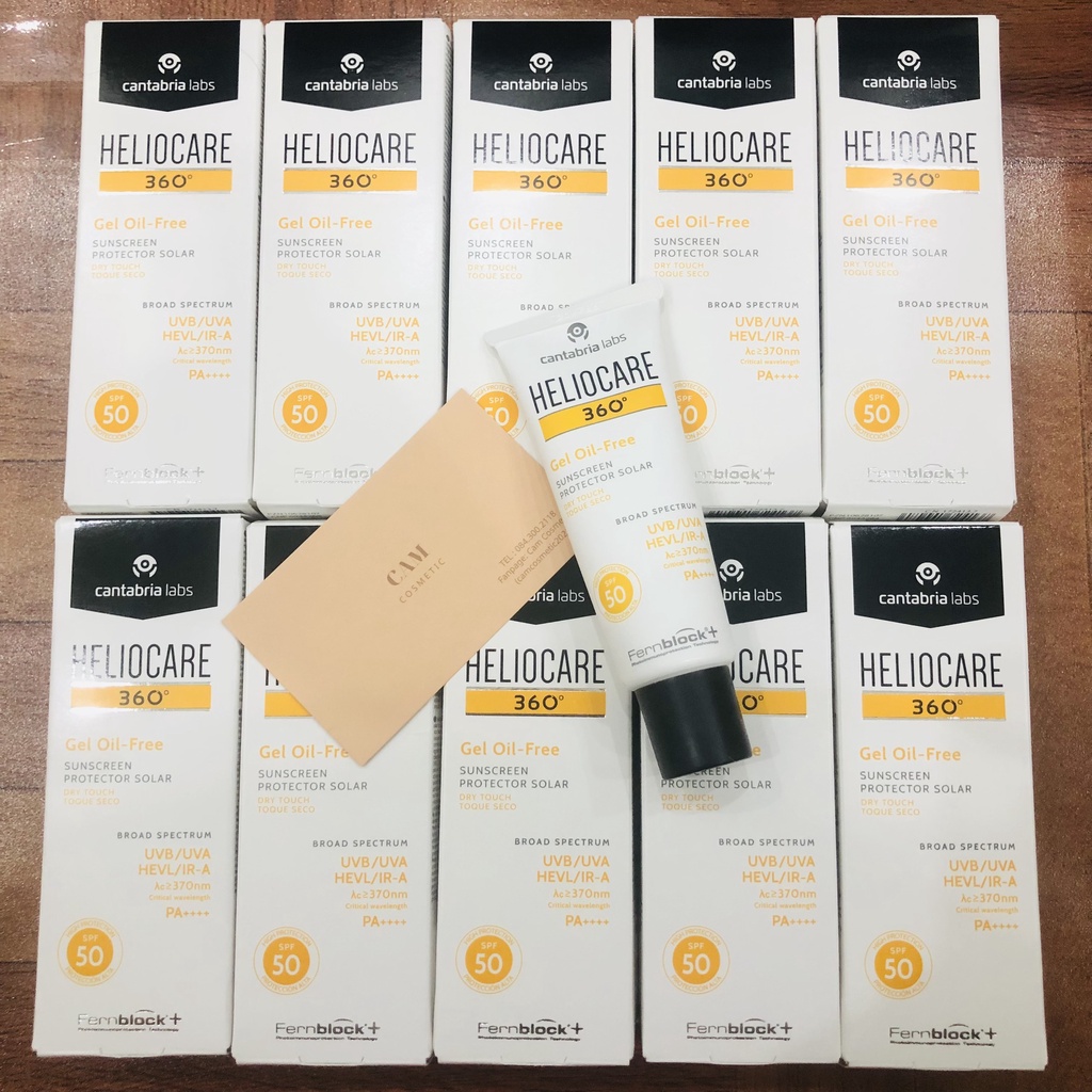 Kem chống nắng cho mọi loại da Heliocare 360 Water Gel SPF 50+