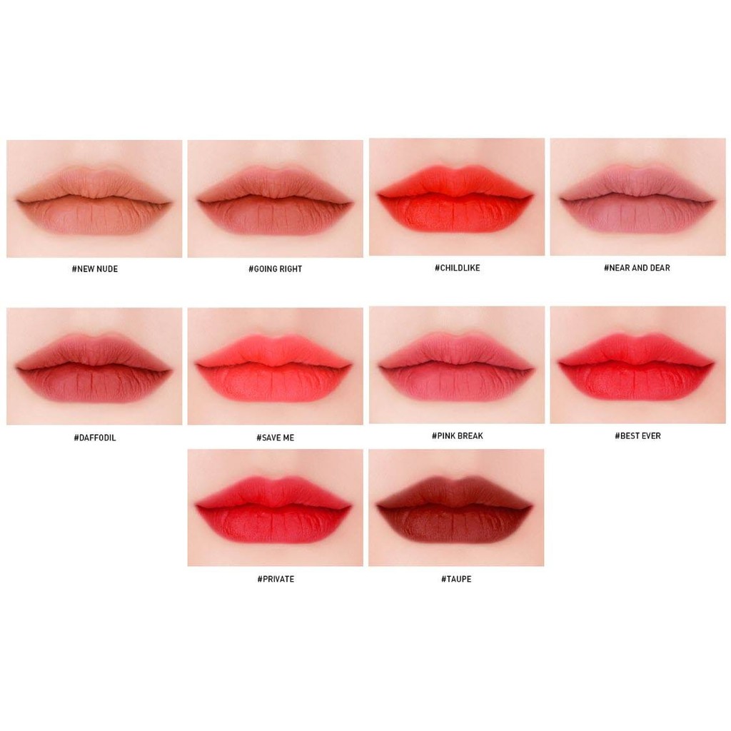 [100% AUTH] Son Kem Lì 3CE Velvet Lip Tint 4g | BigBuy360 - bigbuy360.vn