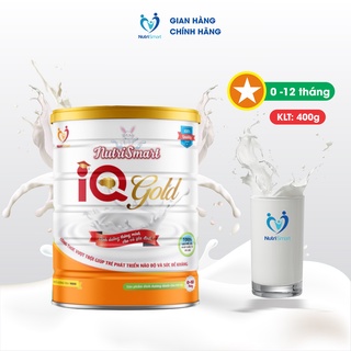 Sữa bột phát triển não bộ nutri smartt iq gold 400g -