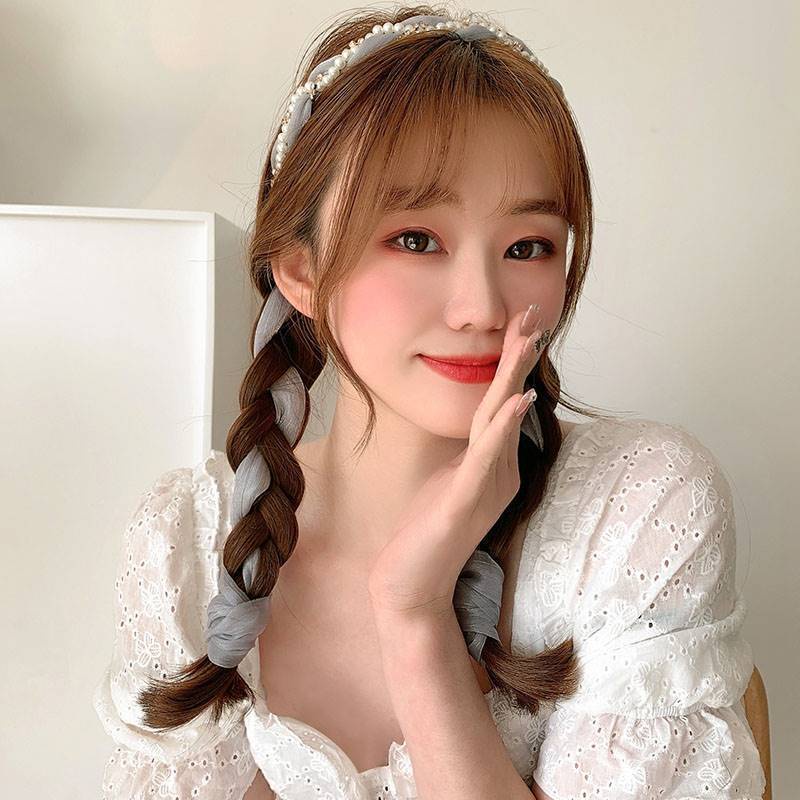 Dây Ruy Băng Cột Tóc Bằng Lụa Chống Đứt Một Mảnh