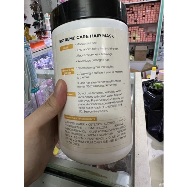 Mặt Nạ Ủ Dưỡng Tóc Olive Hair Mask 850ml