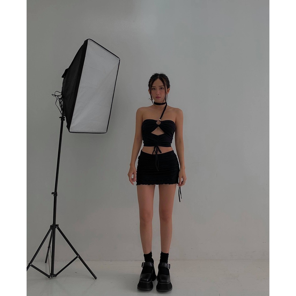 VINTAGEGOUT • CROPTOP KHOÉT NGỰC | AMARI TOP