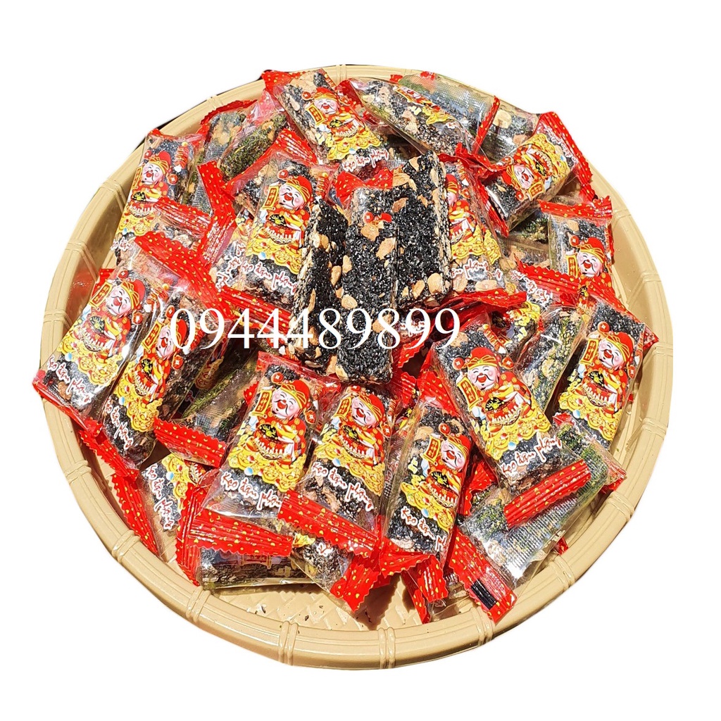 1 Kg Kẹo Đậu Phộng Mè Đen Thần Tài Đặc Biệt Thơm ngon mới