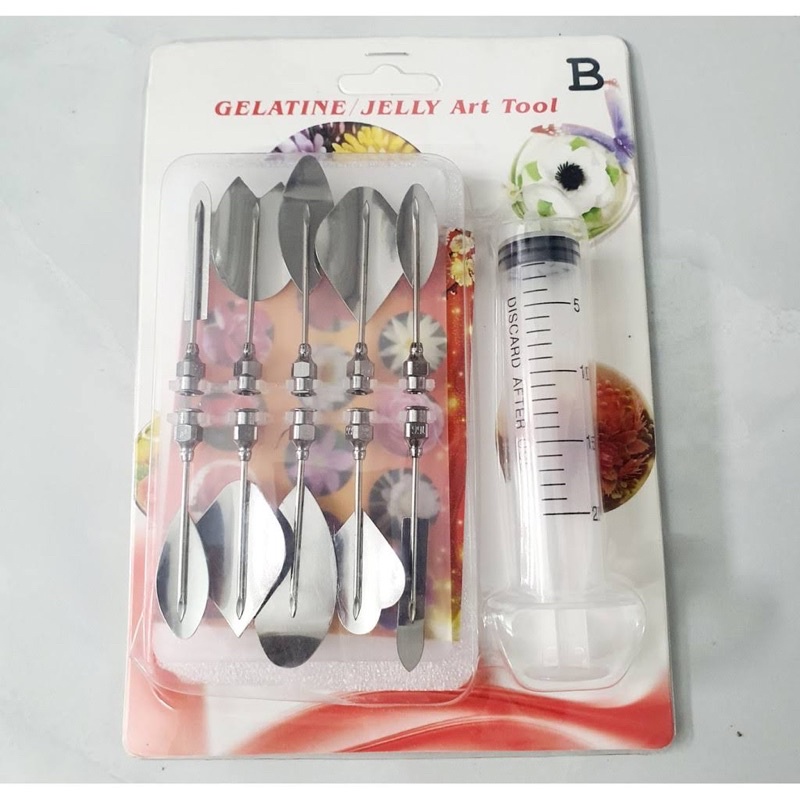 Bộ dụng cụ kim làm thạch rau câu 3D