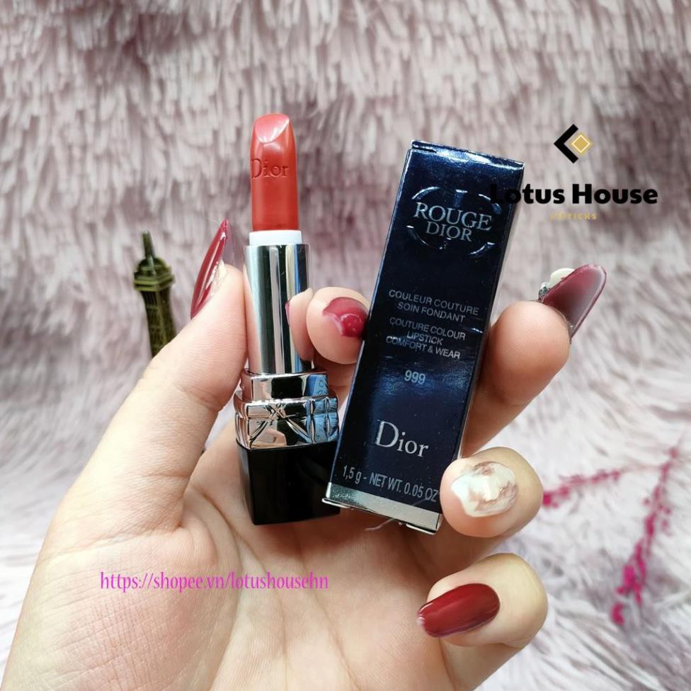 Son Dior Rouge Dior mini 1.5g mềm mại tự tin vô cùng sang chảnh | BigBuy360 - bigbuy360.vn