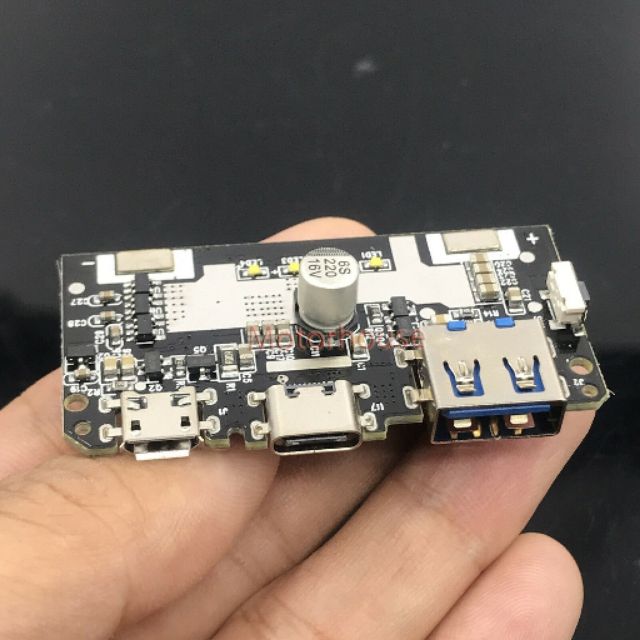 Mạch sạc dự phòng QC IP5318 18w đầu vào Type C, microUSB