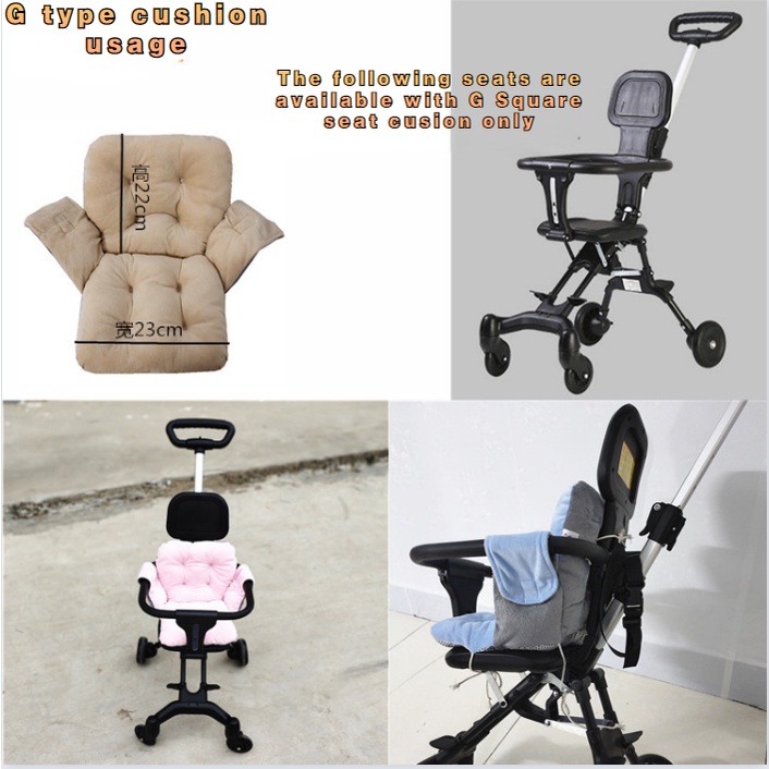 Đệm lót xe đẩy em bé - Nệm lót ghế ngồi ăn dặm, Tấm lót chống trượt, thấm hút, cotton thoáng khí .Tnsa-090