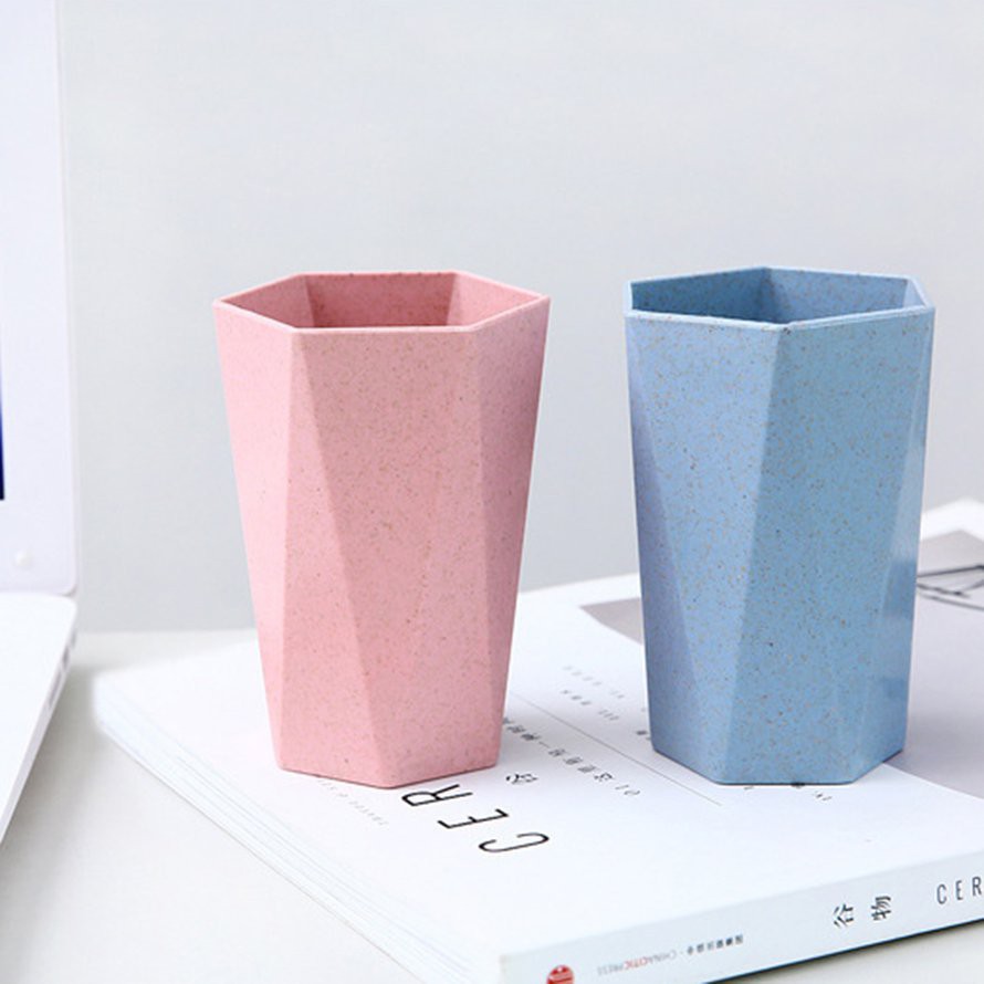 Cốc Đựng Bàn Chải Đánh Răng Bằng Chất Liệu Lúa Mạch Sáng Tạo